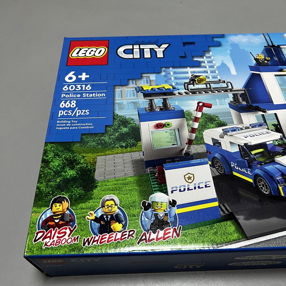 Lego City Police Station 60316 оригинал новый конструктор лего