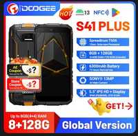 DOOGEE S41 PLUS. 8Gb(4+4)/128Gb, Tiger 606, 6300Ma/h, NFC+Подарунок