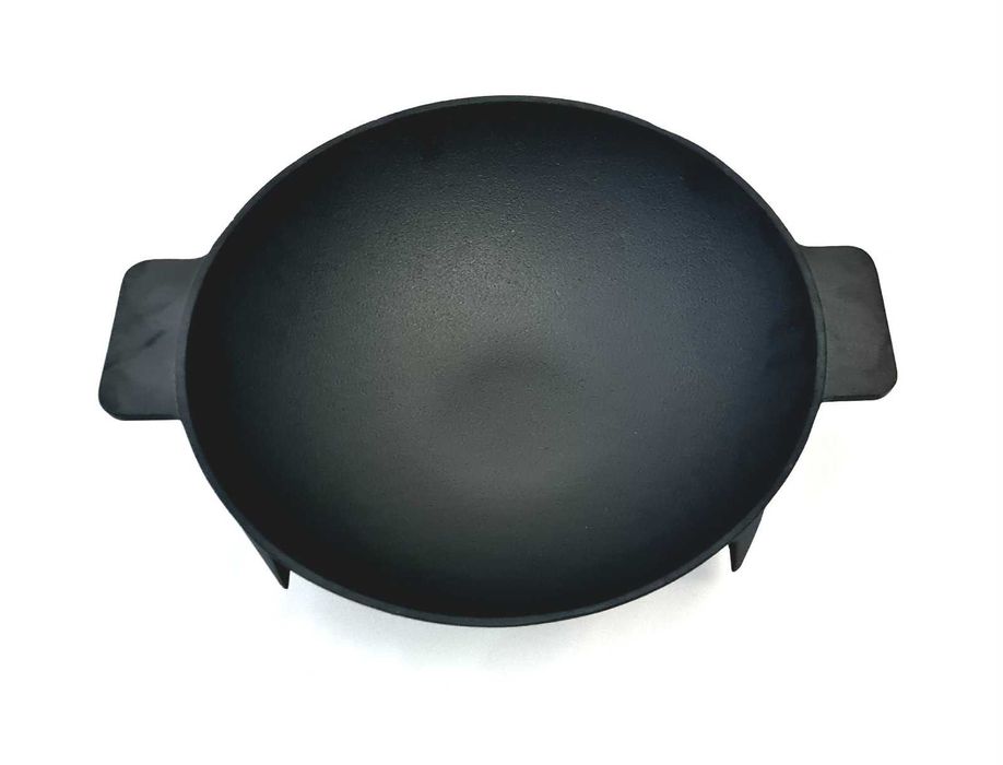 Вог Вок Wok чугунная сковорода для гриля Weber любой плиты чавунна
