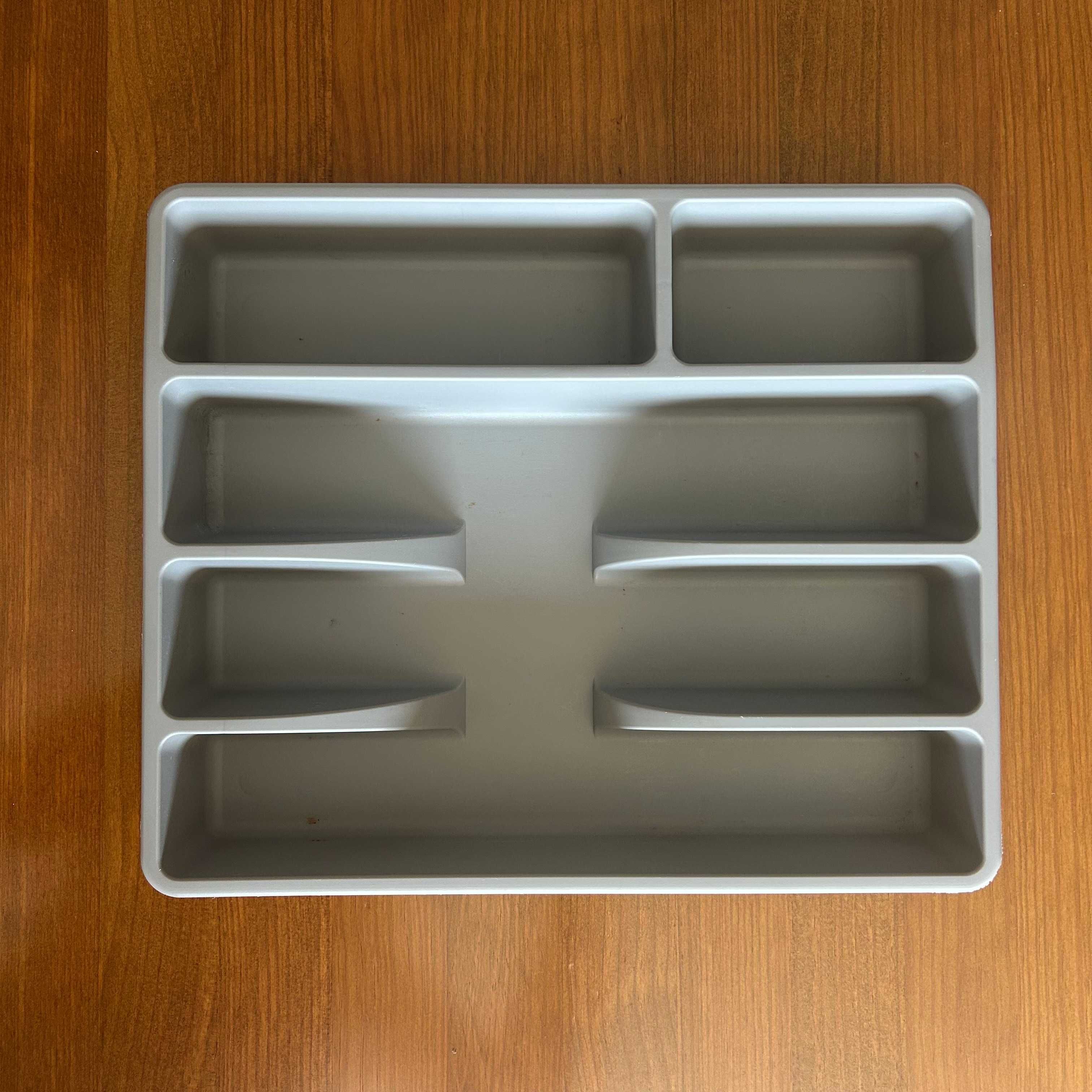 Bandeja para talheres cinzento IKEA Smäcker