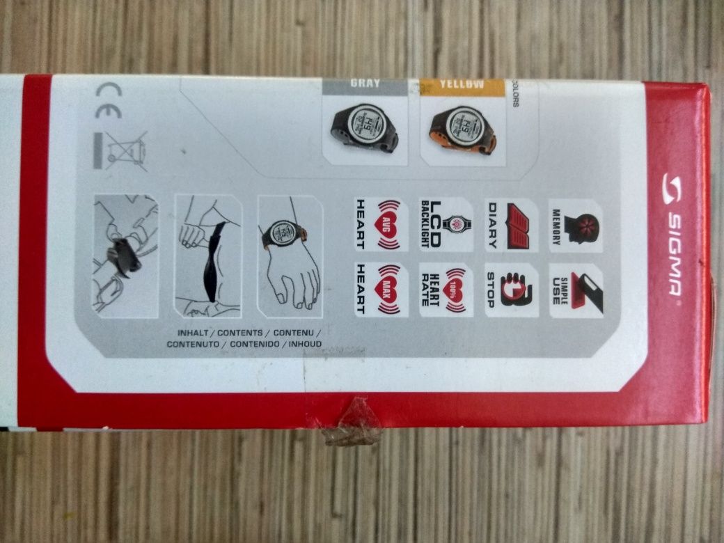 Pulsometr Sigma PC 25.10 zegarek bieganie