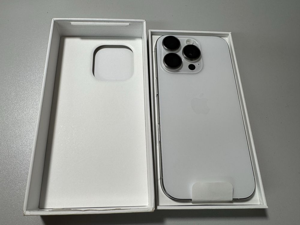 iPhone 16 pro 128 gb / White Titanium/ Wroclaw sklep/