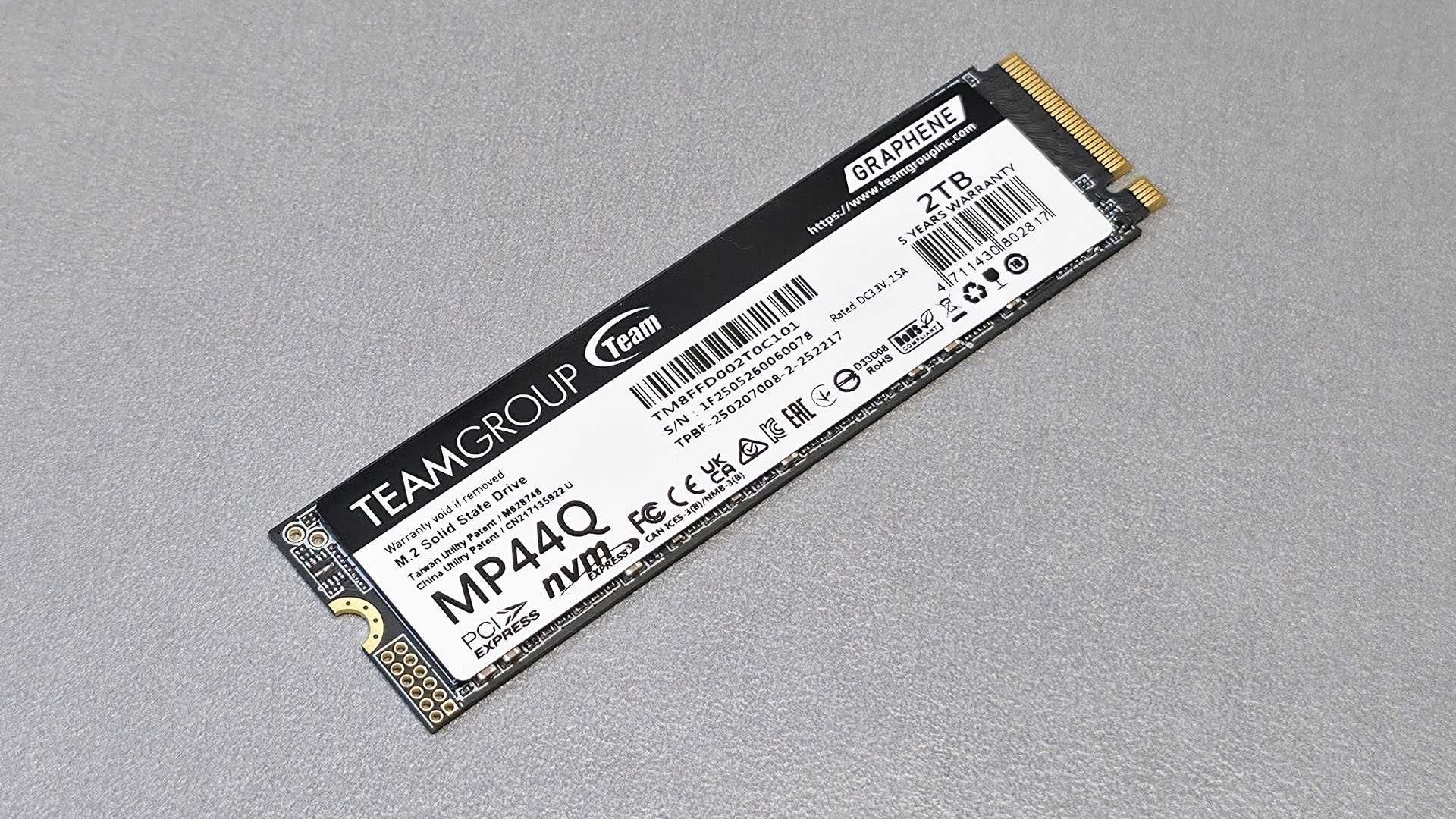 TeamGroup MP44Q 2TB NVMe M.2 2280 SSD