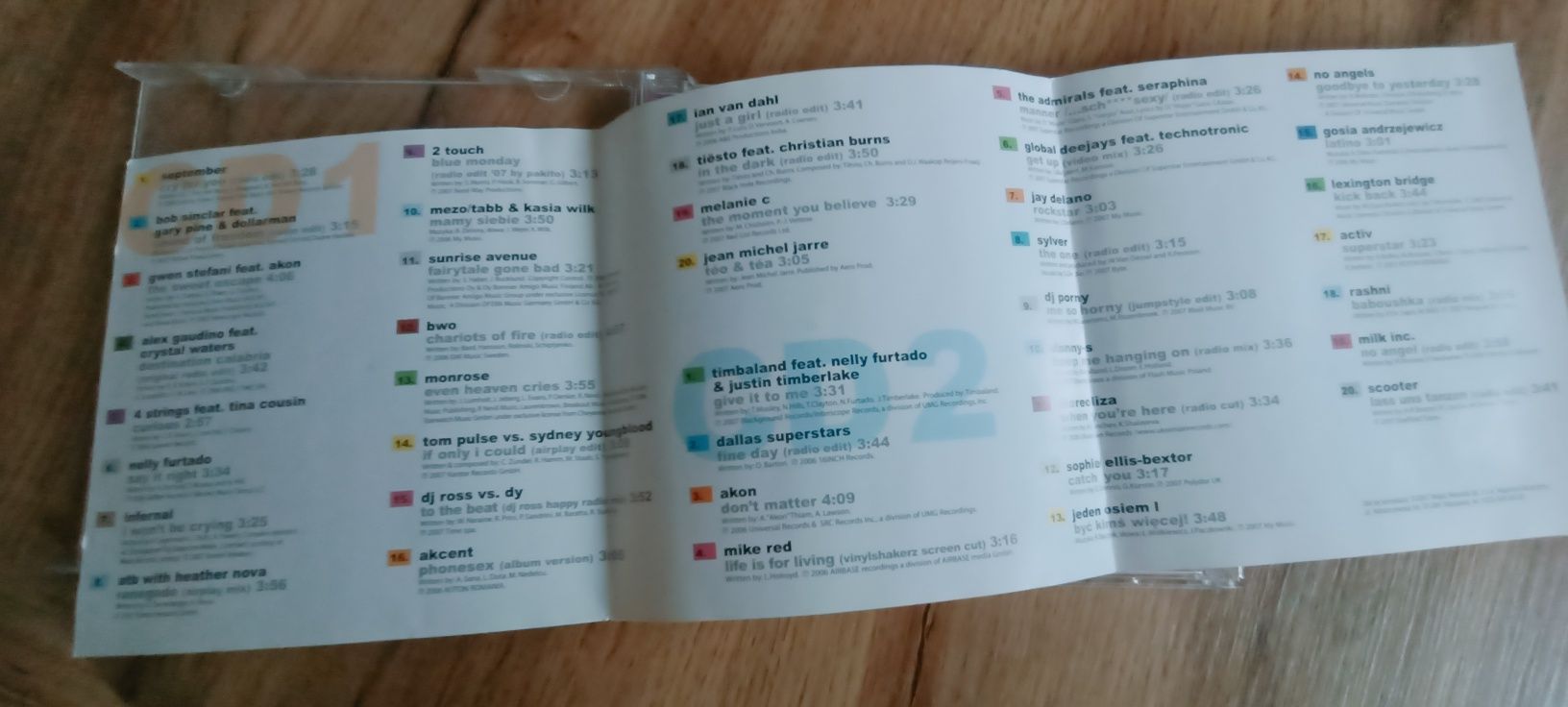 Płyta CD Hity na czasie 10 eska 2007 r