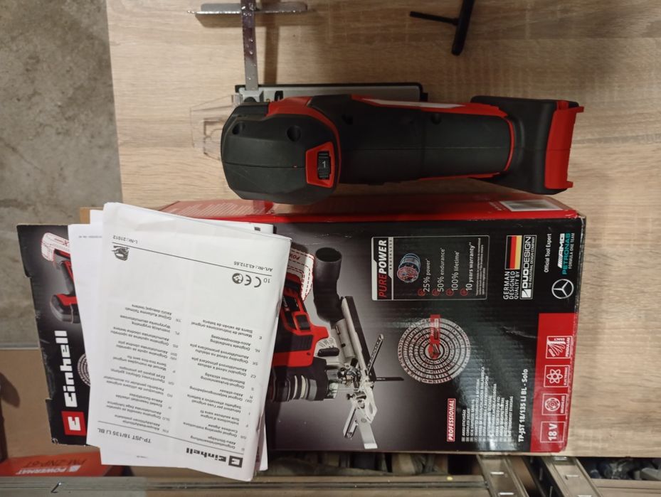 Profesjonalna wyrzynarka Einhell Tp-jts 18/135 li bl- solo