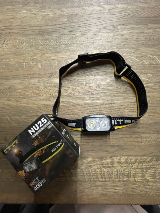 фонарик налобник Nitecore nu25