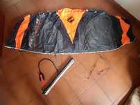 Paraflex 2.3 Wolkensturmer Trainer kite Kitesurfing surf kite