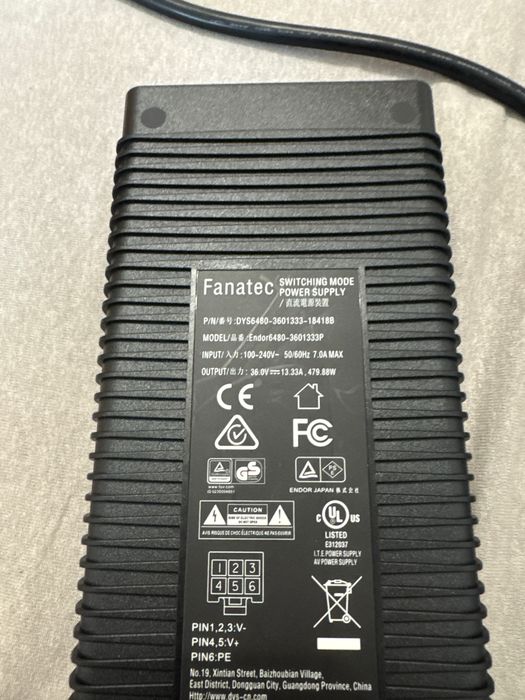 Блок питания Fanatec podium 500W