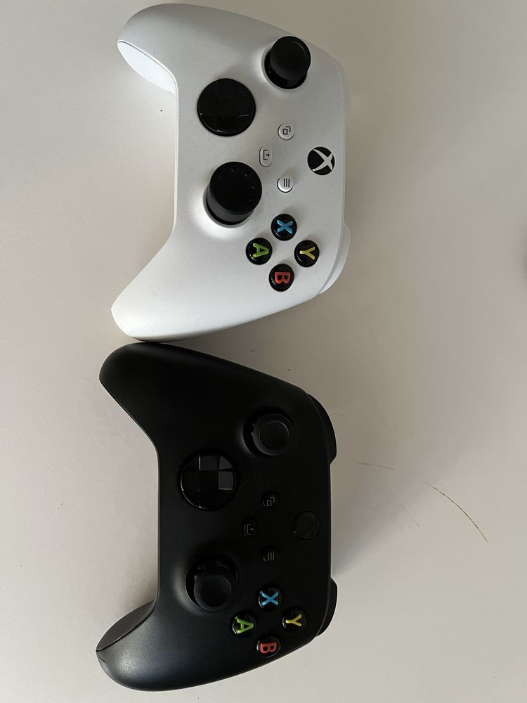 X box serie x mais jogos, comandos