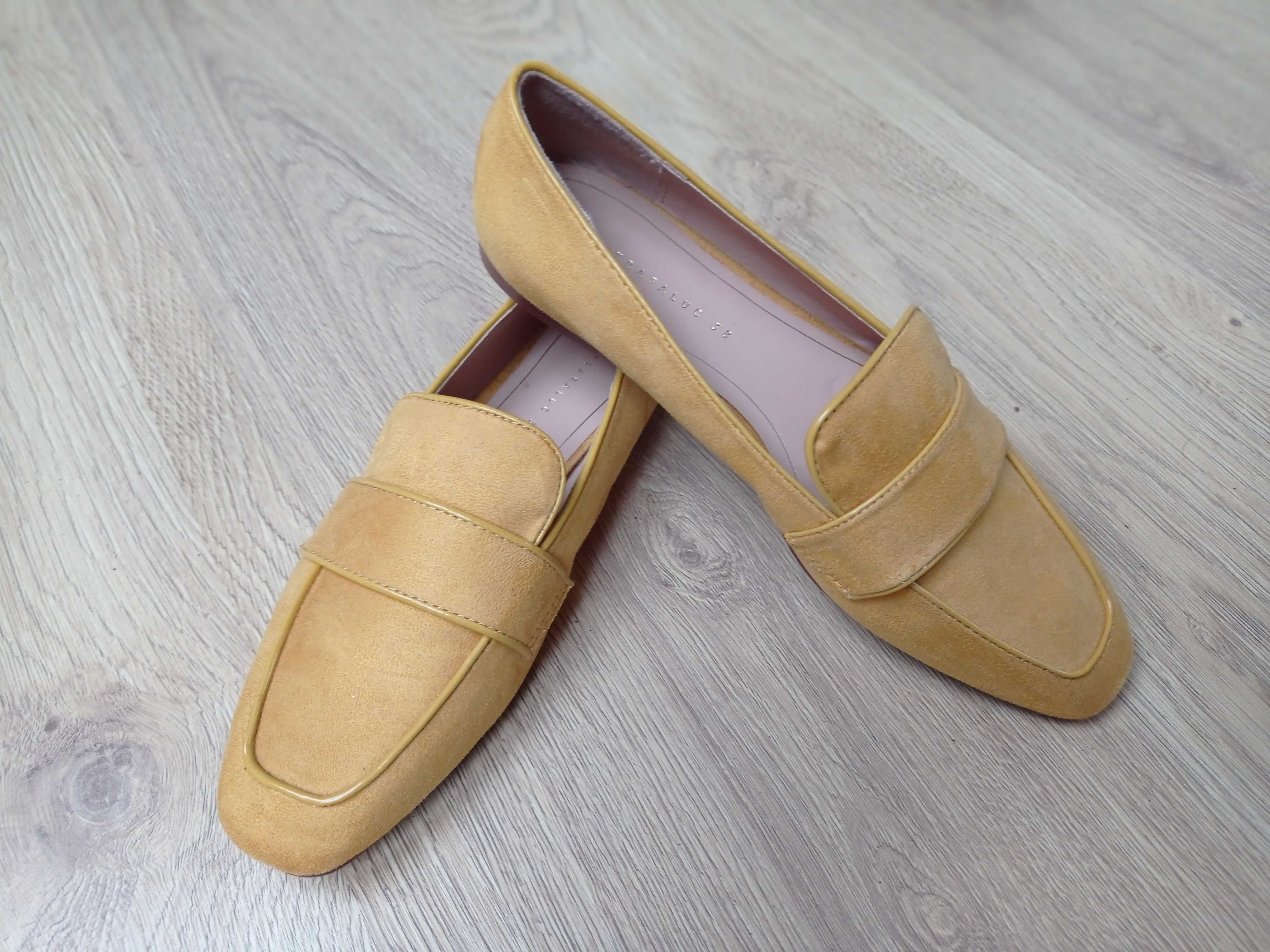 Nowe buty damskie - mokasyny ZARA, r.38
