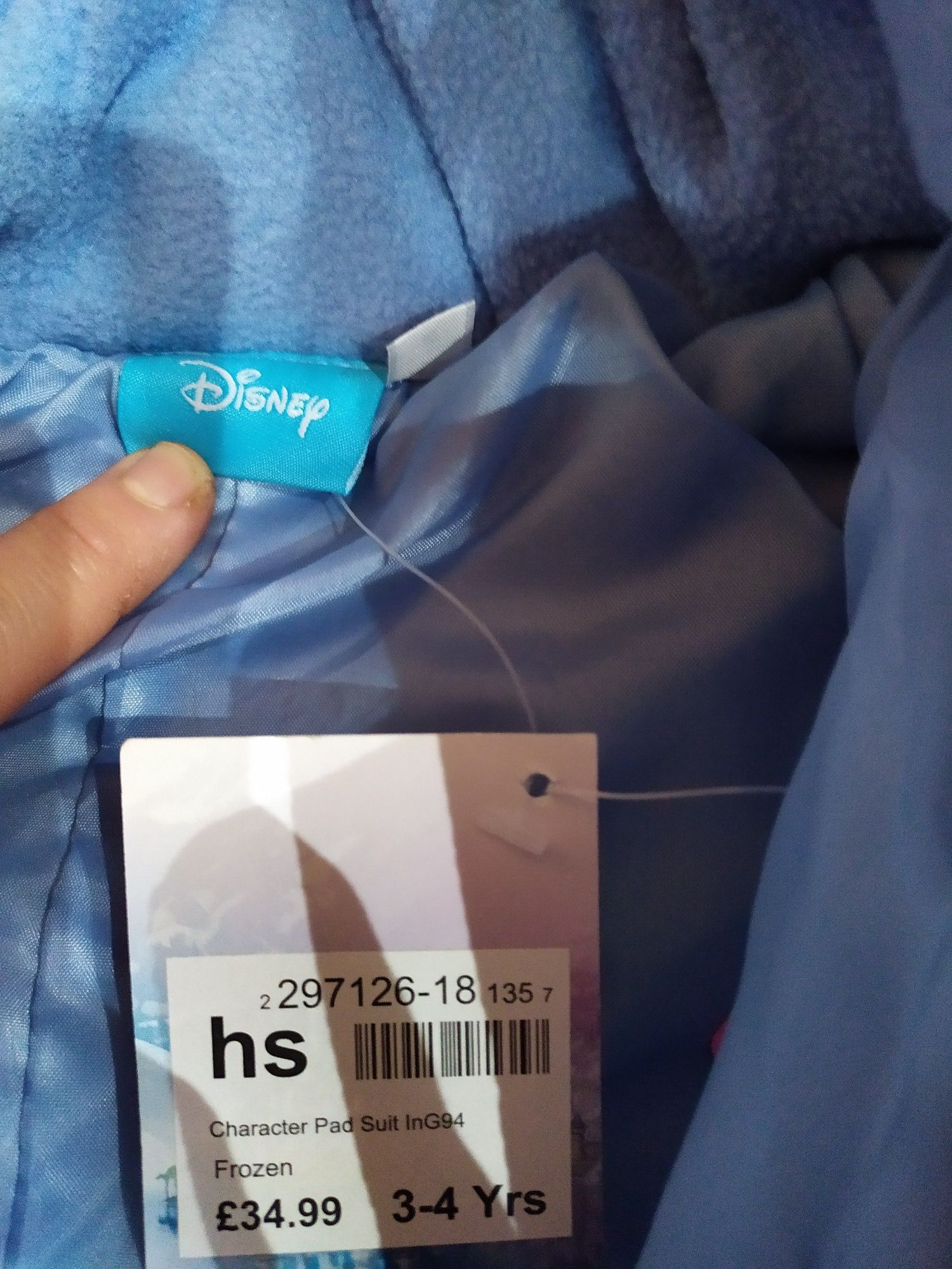 Демисезонный комбинезон для девочки Disney