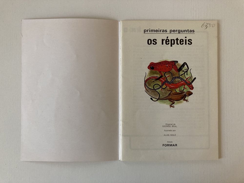 3 Livros Colecção Primeiras Perguntas - Vintage