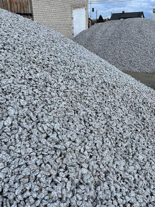 GRYS GRANITOWY DALMATYŃCZYK 8-16, 16-22 Kamień Ogrodowy Ozdobny Żwir