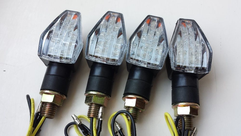 Kierunkowskazy motocyklowe LED uniwersalne ZOBACZ!! tuning kierunki