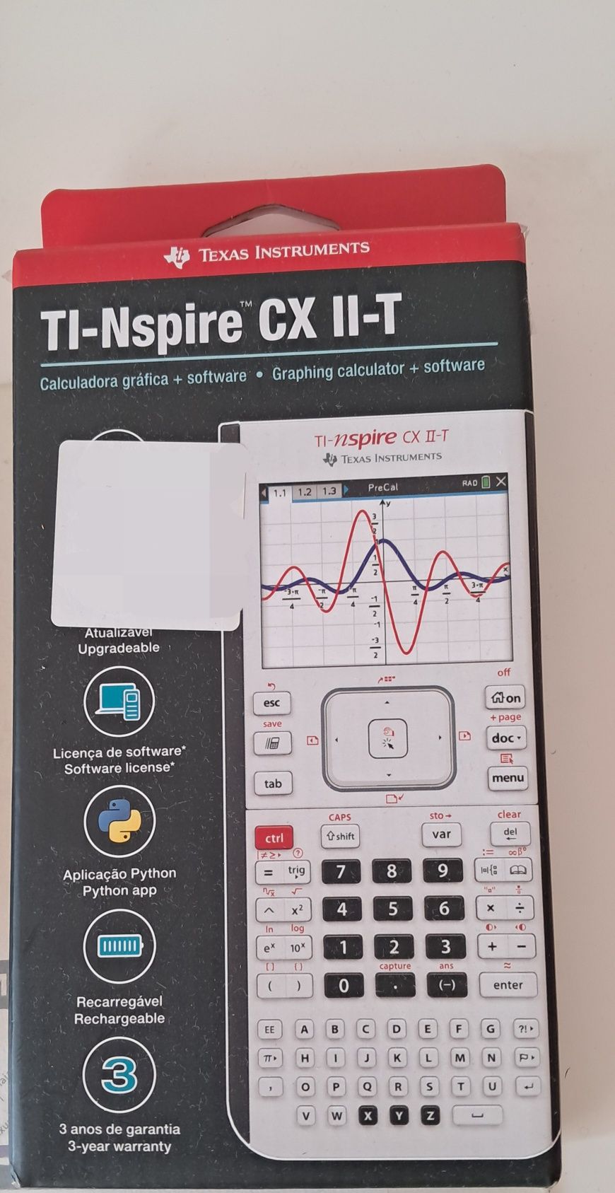 Calculadora Texas TI-inspire CX II-t