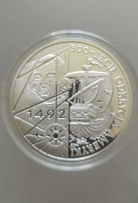 Moneta 200 000 zł 500-lecie odkrycia Ameryki
