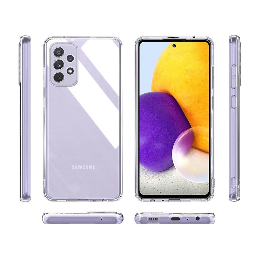 Silikonowe Etui Case Samsung Galaxy A32 4G/Lte + szkło Hartowane 9H