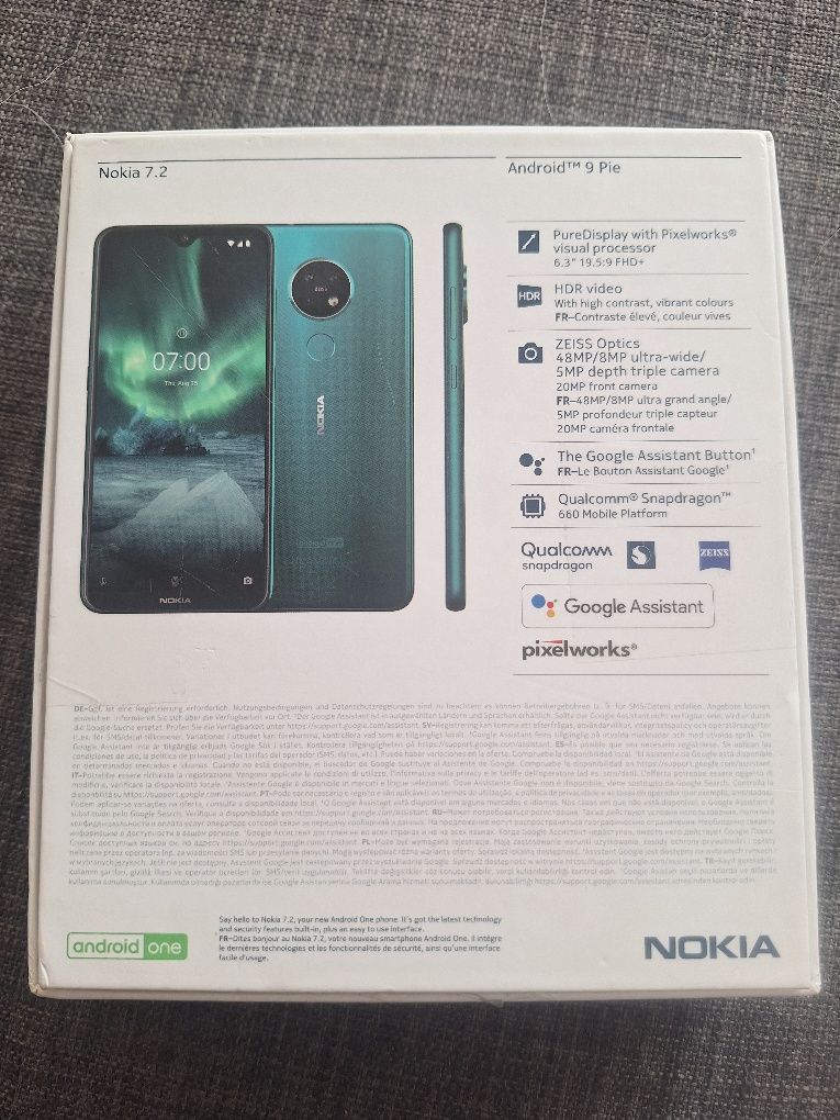 Nokia 7.2 zielona satyna 4/64GB