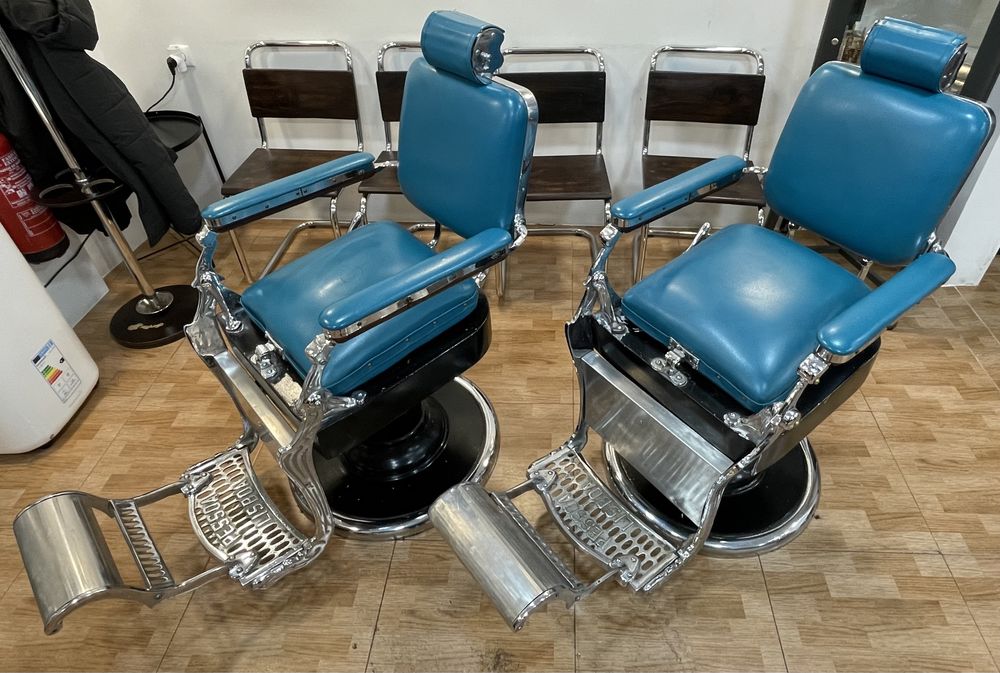 Cadeira barbeiro antiga
