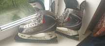 Коньки Bauer X100LE size 9.0 + чехлы на лезвия + сумка