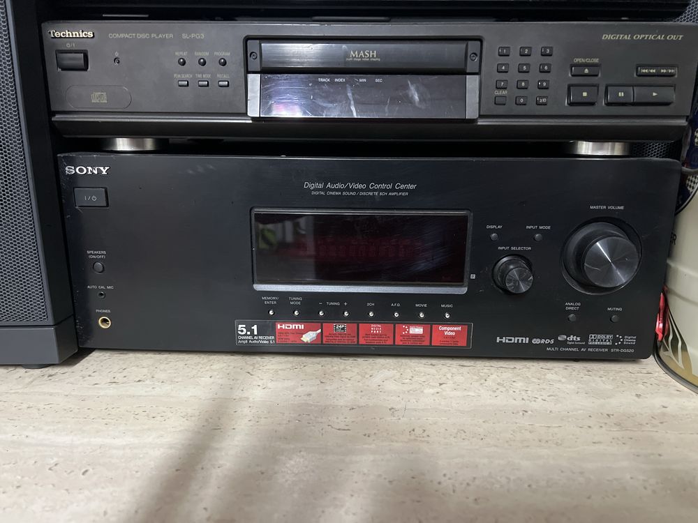 Wzmacniacz sony 5.1 STR DG520