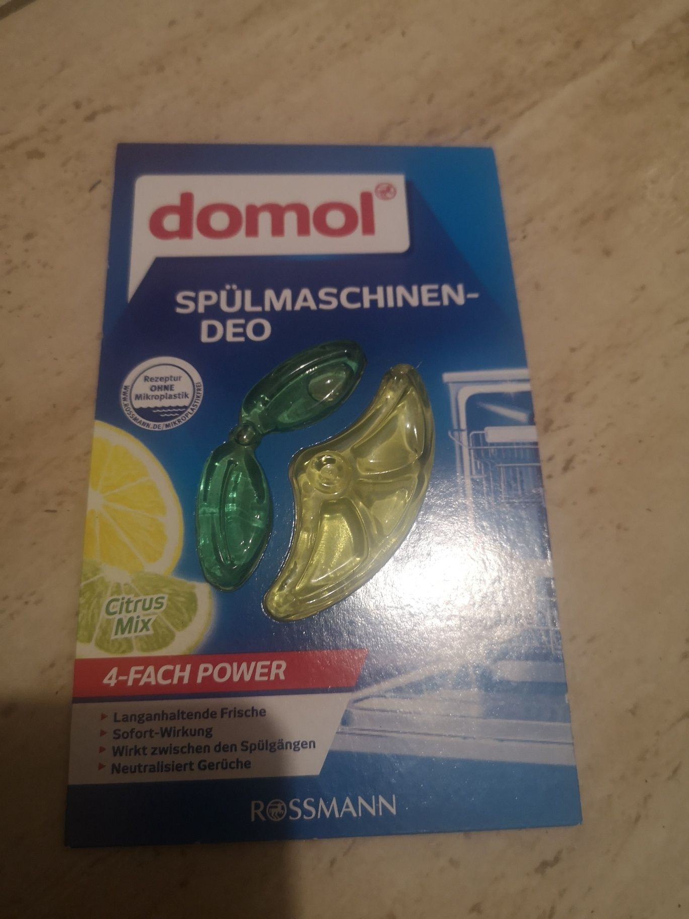 Zapach odświeżacz do zmywarki cytrusowy domol