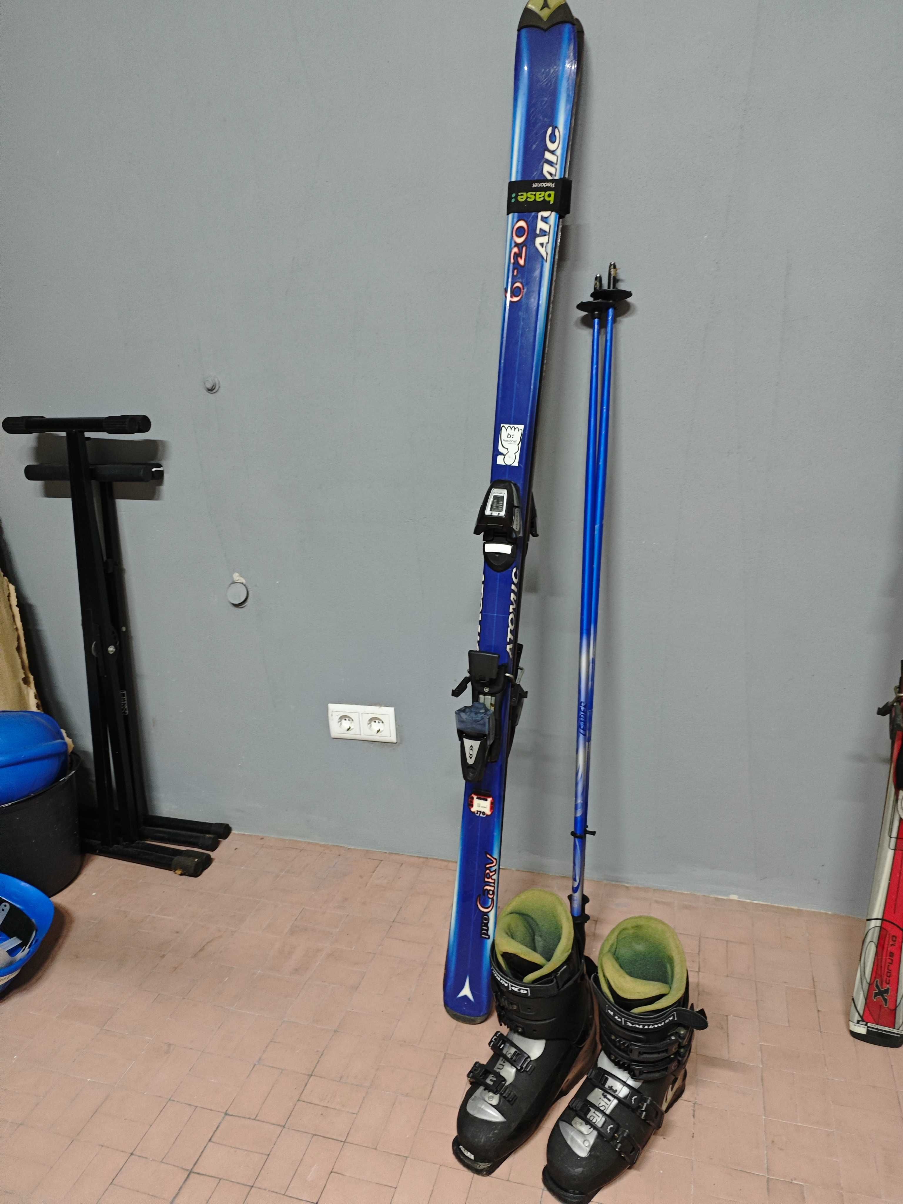 equipamento esqui