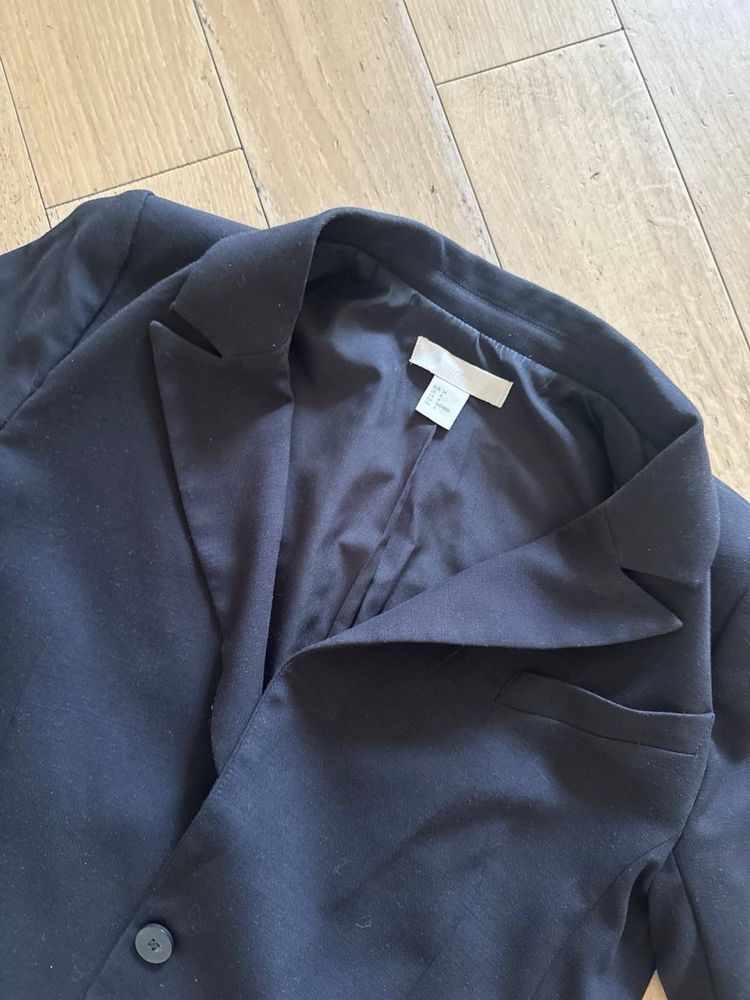 Піджак чорний жіночий h&m
