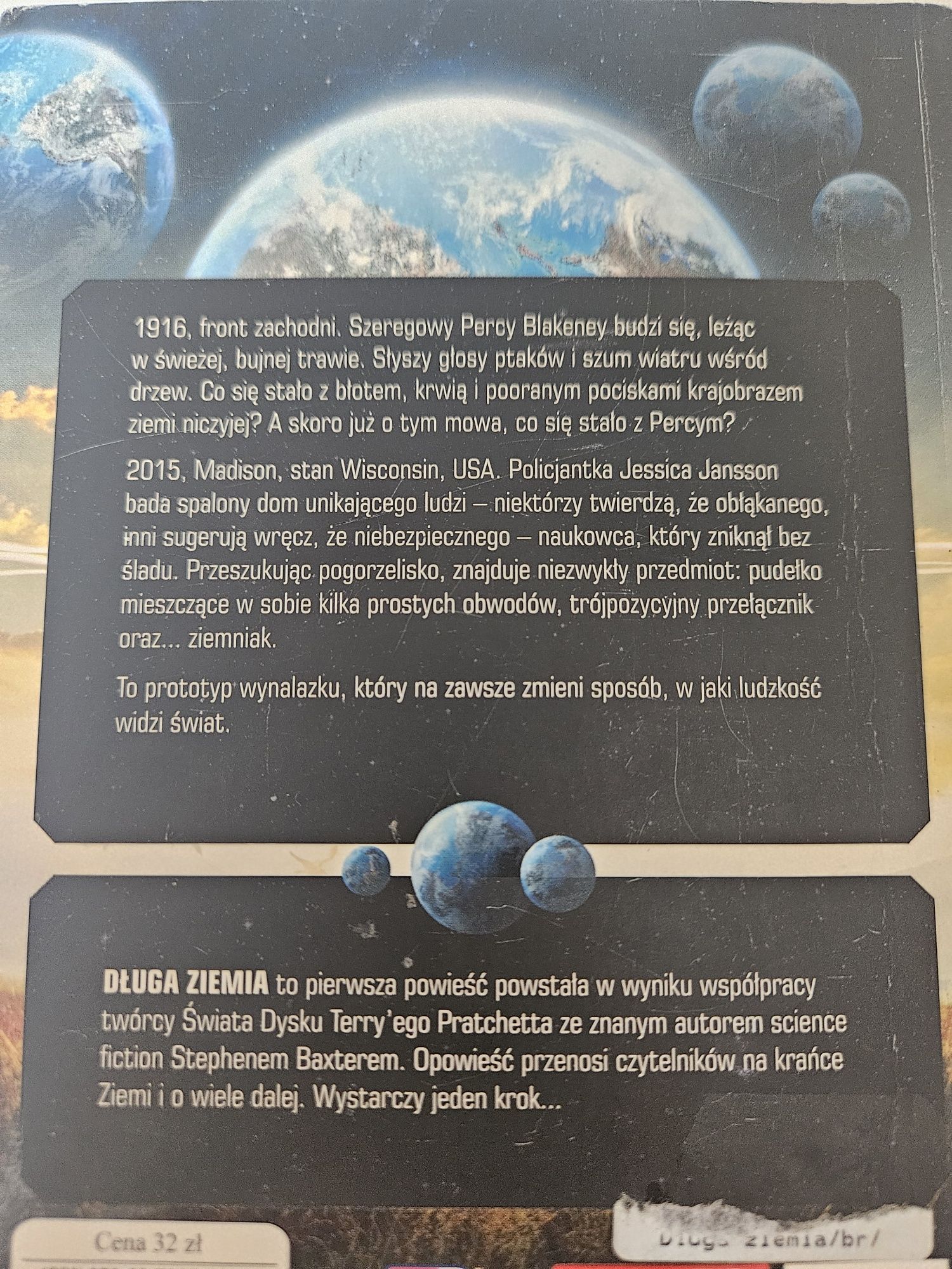 Długa ziemia Terry Pratchet Stephen Baxter