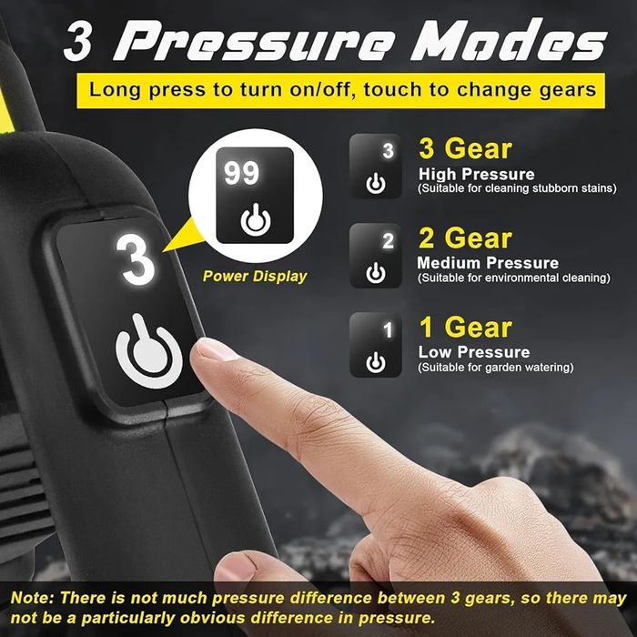 Gisam Pressure Washer akumulatorowa myjka ciśnieniowa