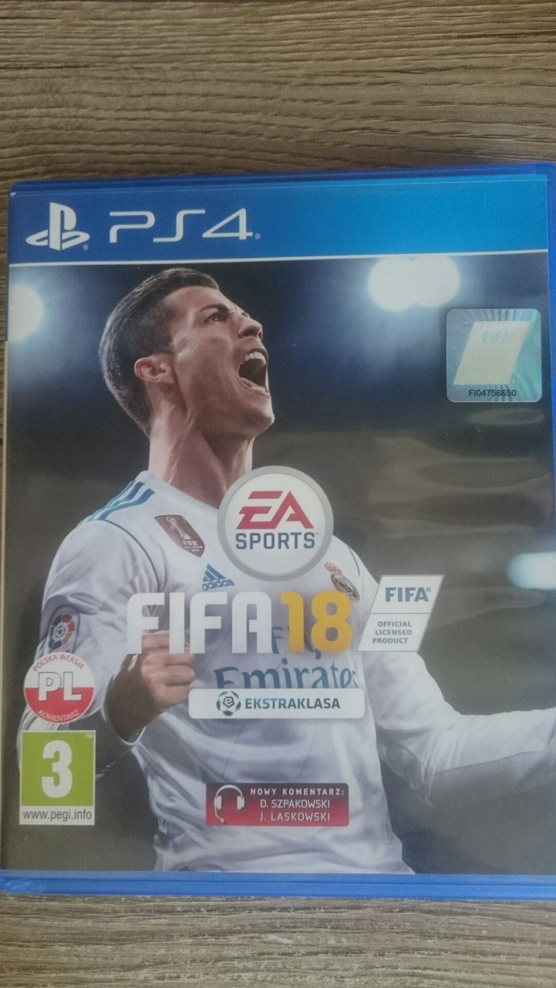 Gra FIFA 18 2018 PS4 Playstation 4 jak nowa polska wersja-lektor gta v