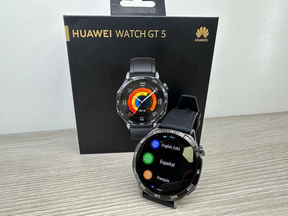 Smartwatch Huawei Watch GT 5 GPS 46mm Amoled NFC Wi-Fi Bluetooth