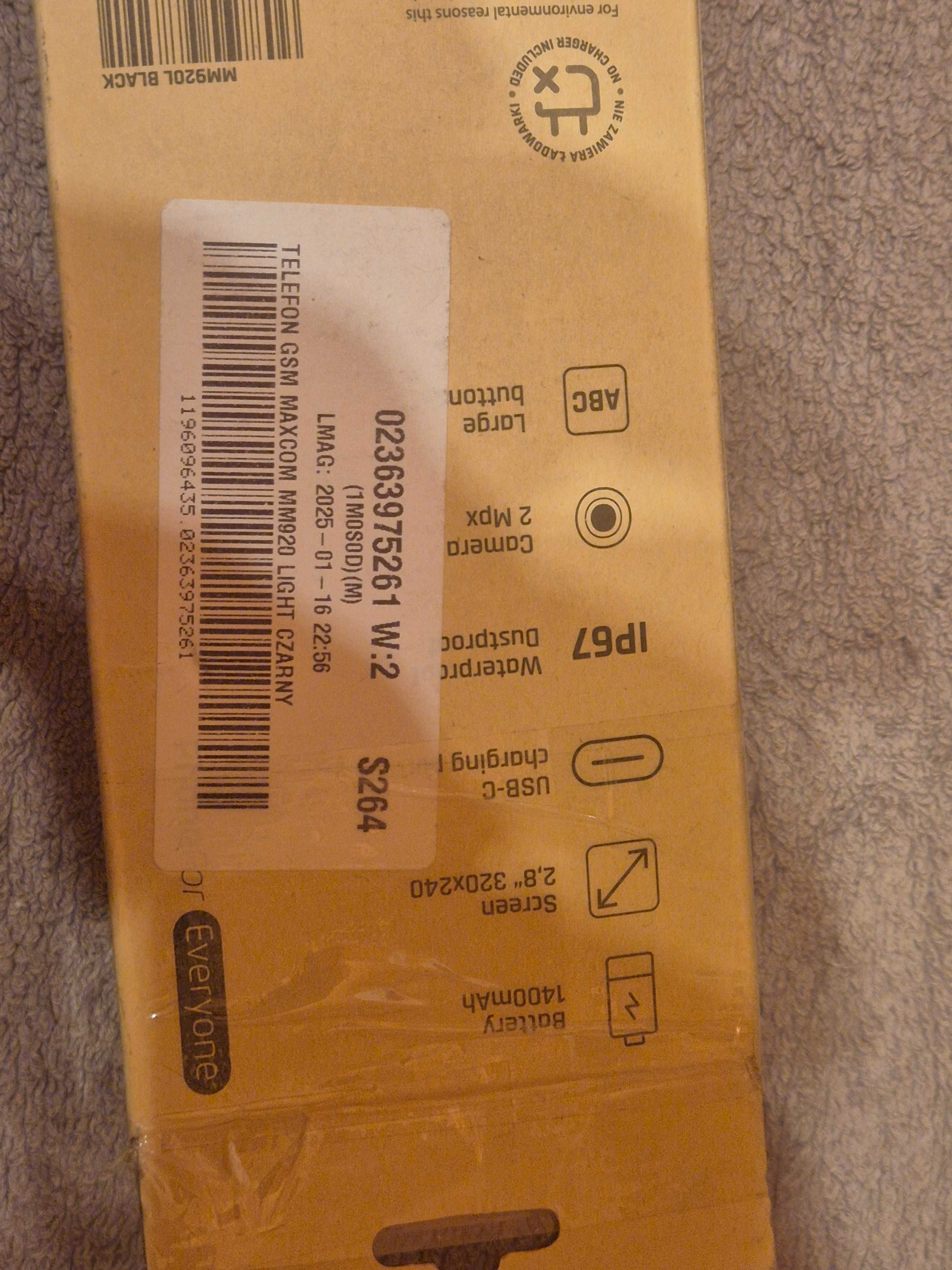 Telefon Maxcom 920 SUPER
