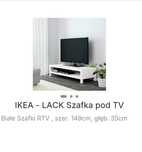 Szafka pod TV ława Ikea LACK