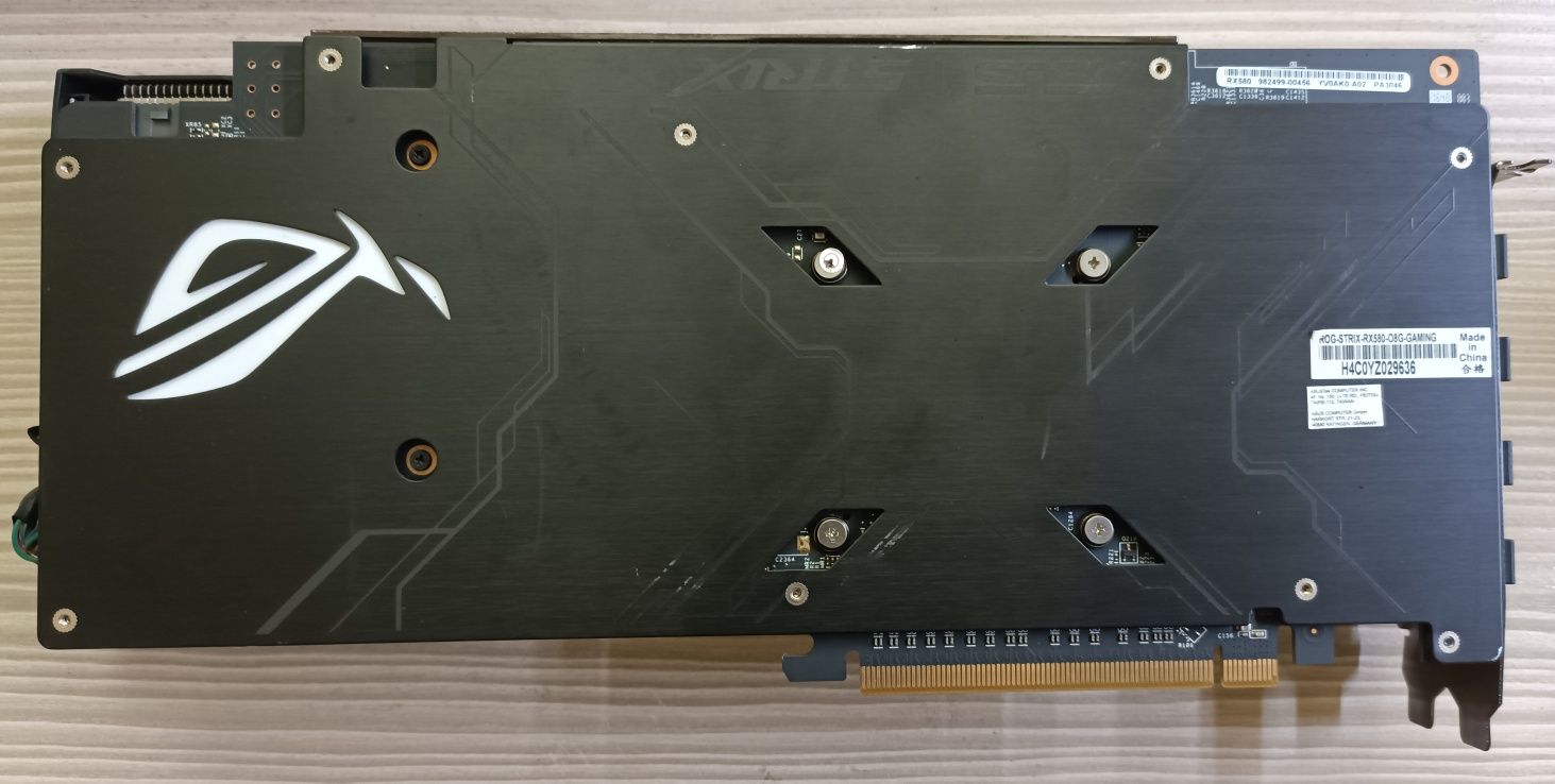 Відеокарта Asus Rog Strix RX580 O8G Gaming 8GB