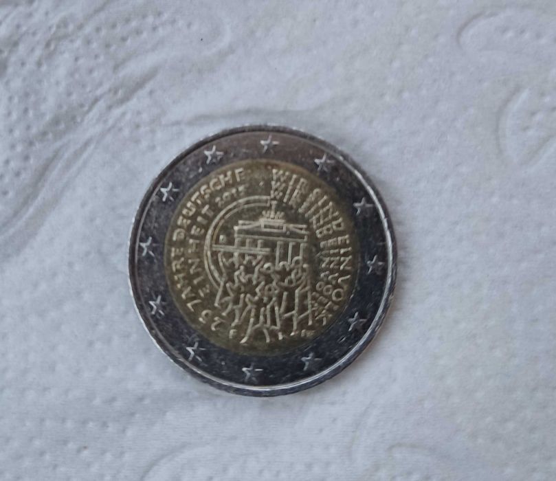 Troca de moedas 2 euros