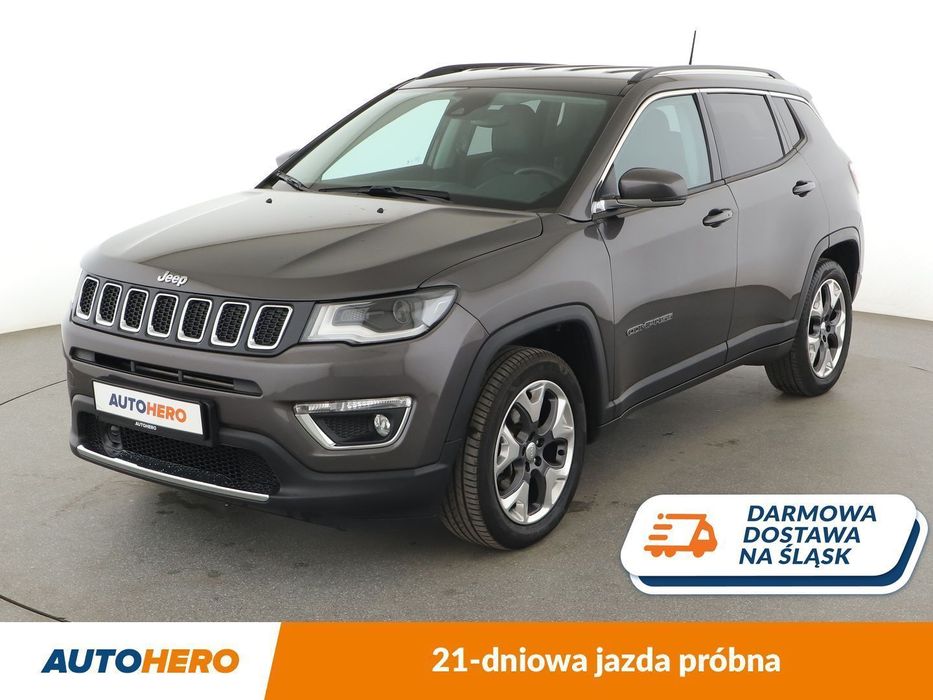 Jeep Compass Compass 1.4 M-Air Limited FWD Grzane fotele grzana kierownica klima au