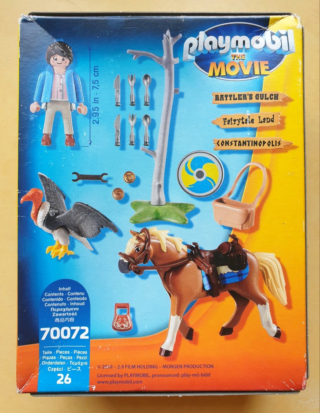 Klocki Playmobil the movie jeździec 70072 elementów 26