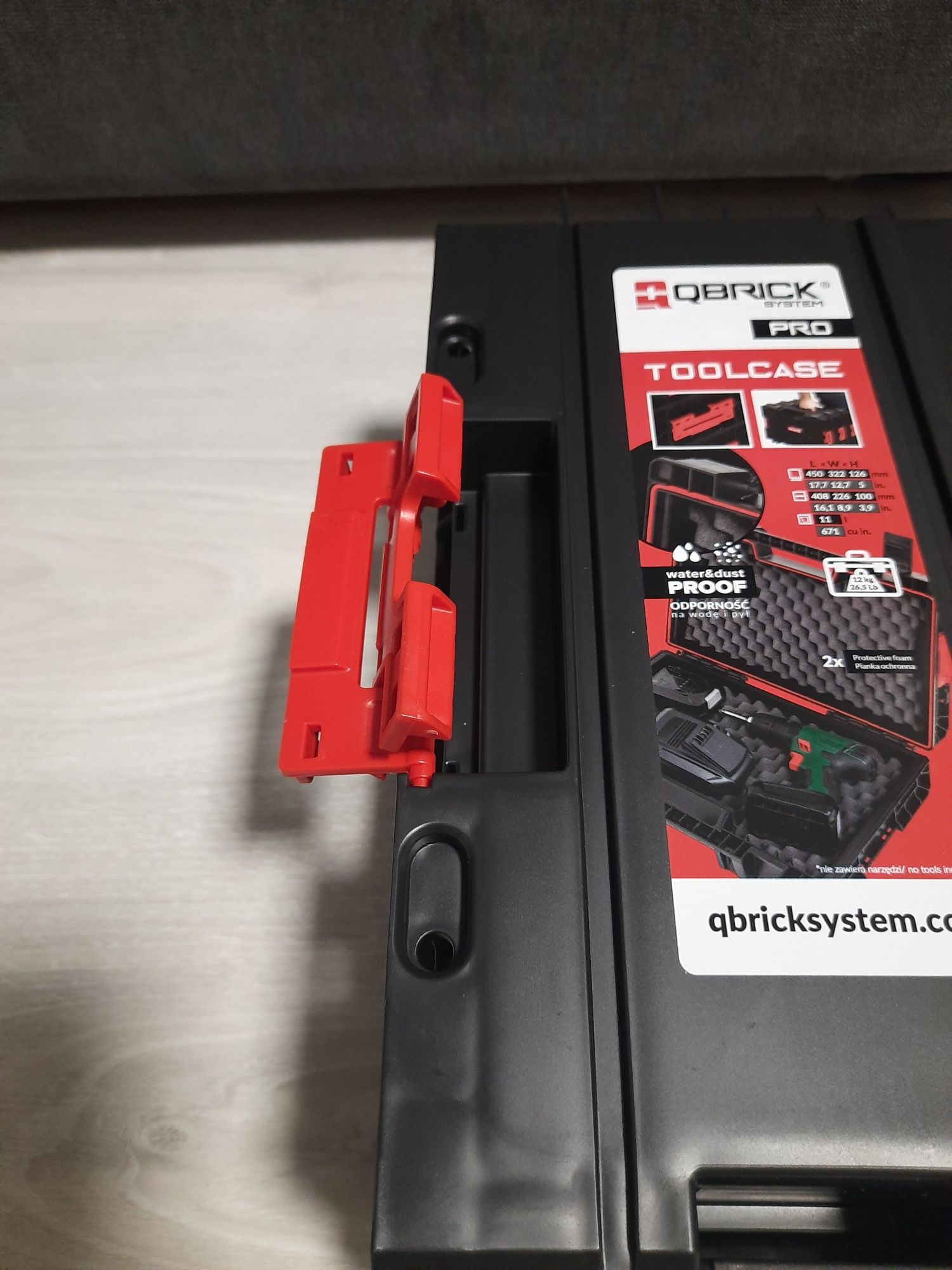 759 грн-Ящик кейс TOOLCASE от QBRICK SYSTEM для точных инструментов
