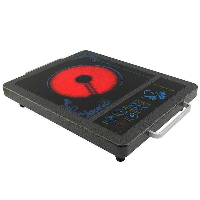 Плита інфрачервона Domotec MS-5842 на 1 конфорку, потужна настільна