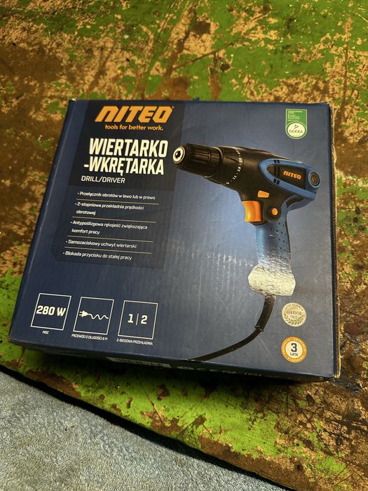 Wkrętarko-wiertarka NITED