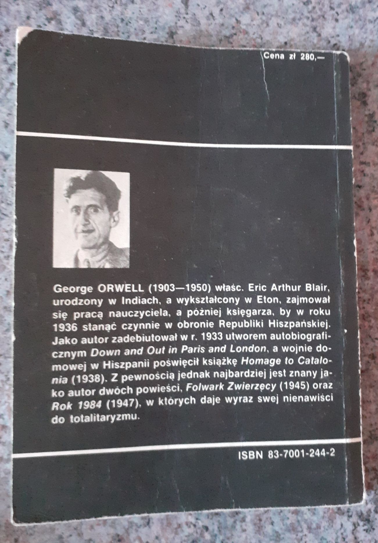 George Orwell - Folwark zwierzęcy [pierwsze polskie wyd.ALFA I/1988]
