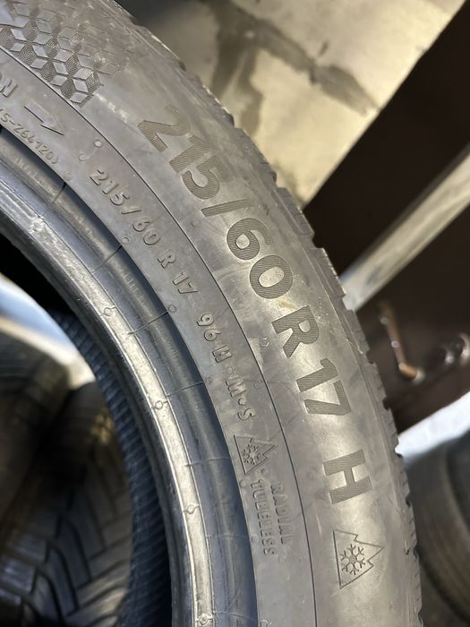 Резина 215/60/17 Continental R17 зима пара 2023