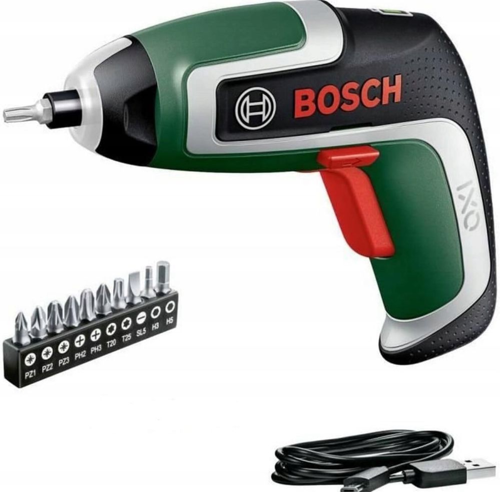 BOSCH Wkrętarka Wiertarka 10 Bitów Adapter Kątowy