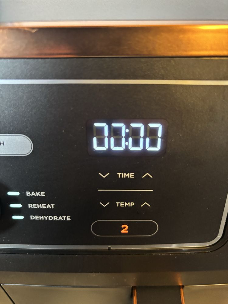 Ninja złota AF400 dwie szyflady airfryer