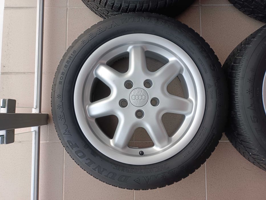 Koła zimowe AUDI 16 5x112 ZIMA a3 a4 b5 b6 a6 c4 c5 passat touran