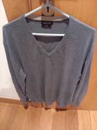 Camisola L(Massimo Dutti)Nova azul