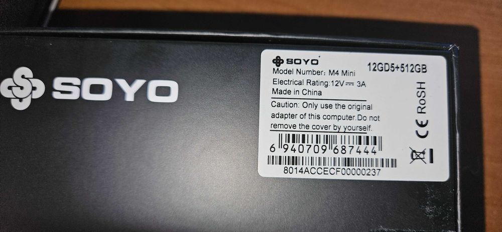 SOYO Mini PC M4 Mini Intel N150 Windows 11 Pro Mini PC 12GB DDR5