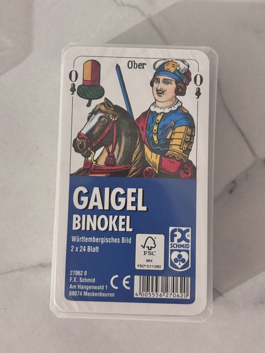 Talia karty Gaigel binokle