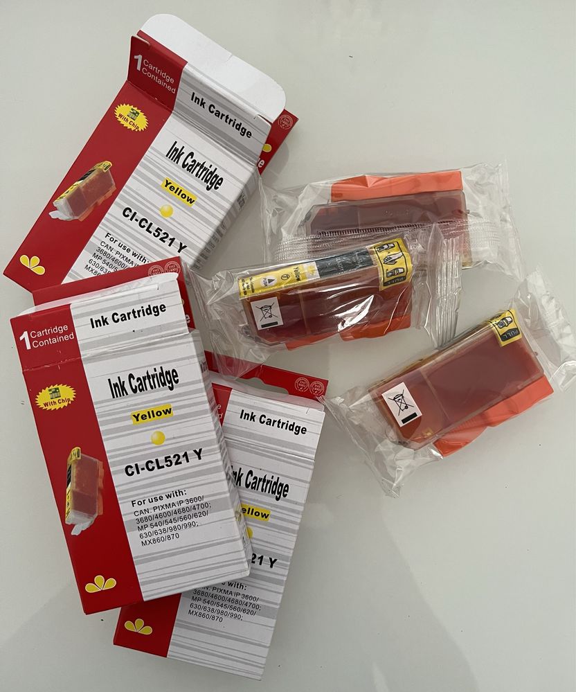 Tusz Ink  Cartridge yellow CI-CL521 Y